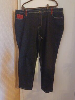 Ashley Stewart Dark Wash Jeans, sz 26